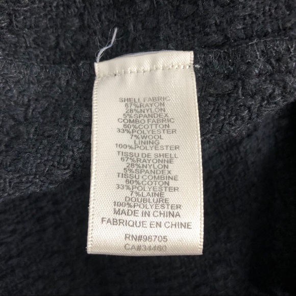 Rebecca Taylor Tweed Combo Dress In Black - Picture 10 of 10